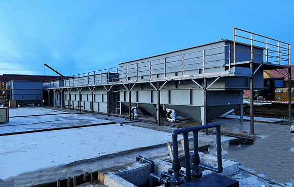 國軒科宏生產廢水處理項目進入安裝階段