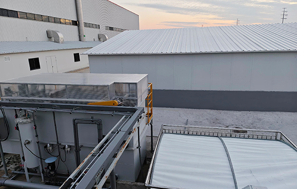 中和食品污水站除臭系統(tǒng)進(jìn)場(chǎng)施工